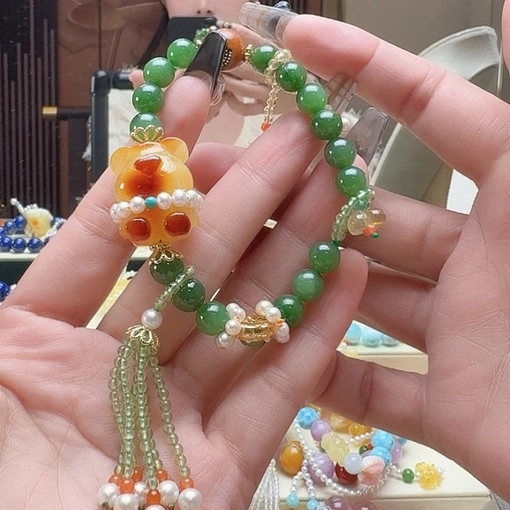 琥珀手链未镶嵌琥珀