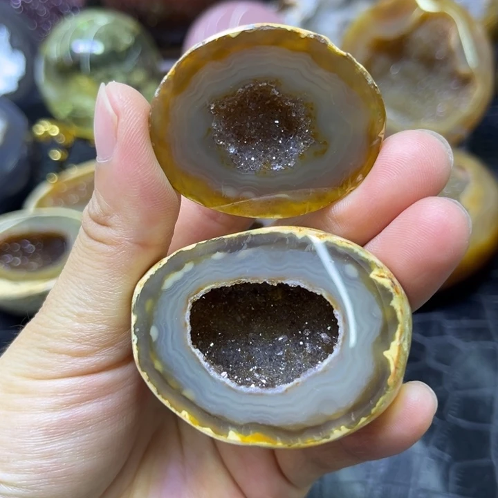 未镶嵌发饰水晶彩宝盆