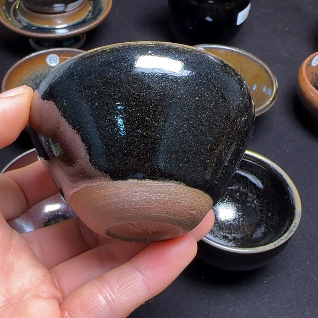 茶盏68熊小红龙窑柴烧