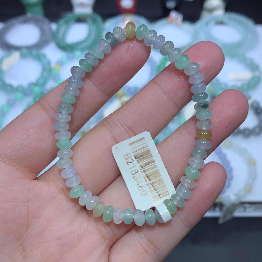 翡翠未镶嵌手串天然