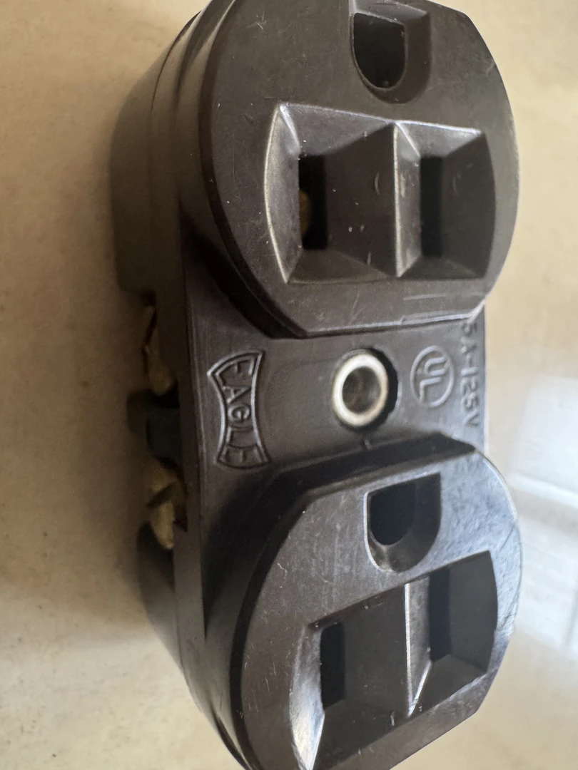 米国老鹰牌美式墙插古董一字HiFi发烧友专用进口