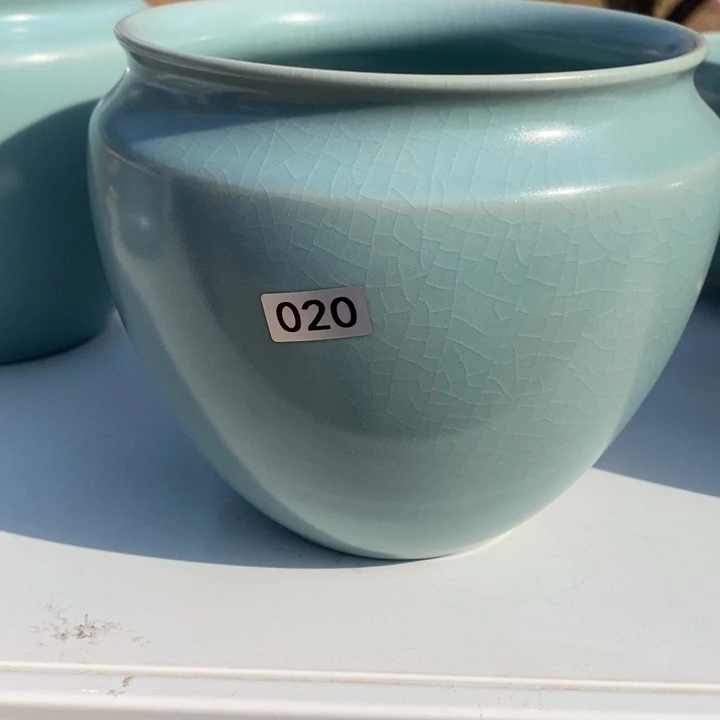 摆件我****）抱朴汝瓷仿古微瑕