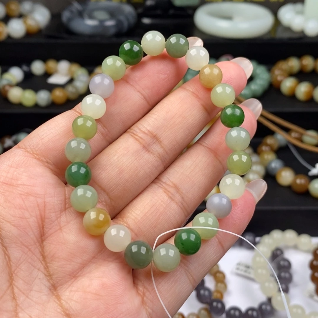 和田玉手串未镶嵌