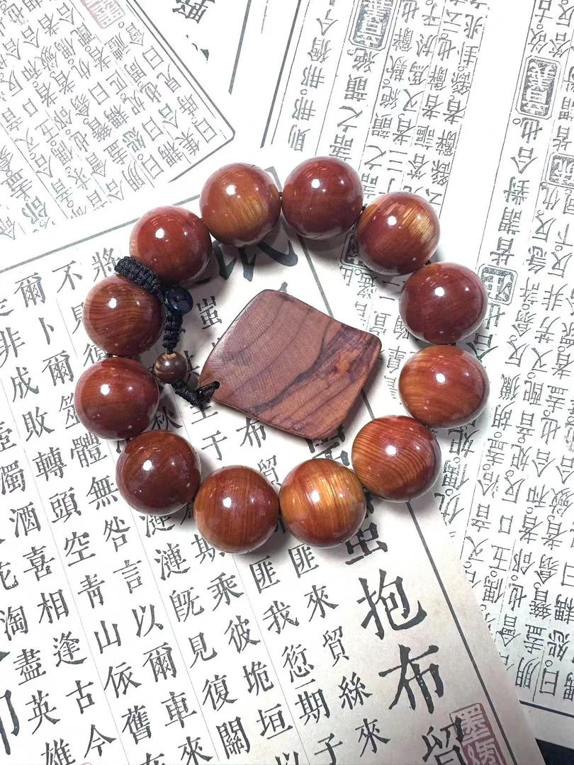 MZY002 玉化崖柏单圈手串