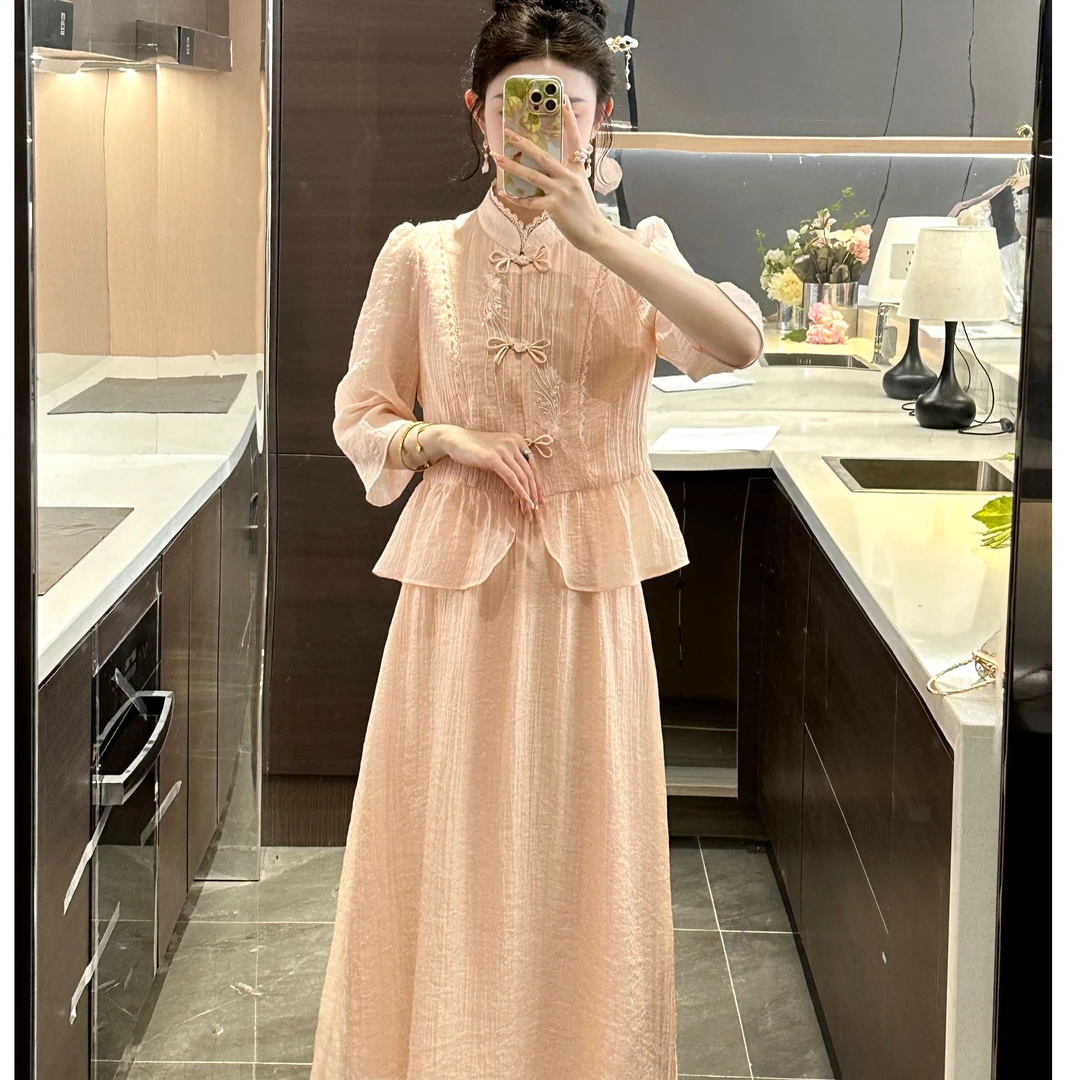 浩哥严选●【芍药】上衣加裙子套装预JJC4TZ1124