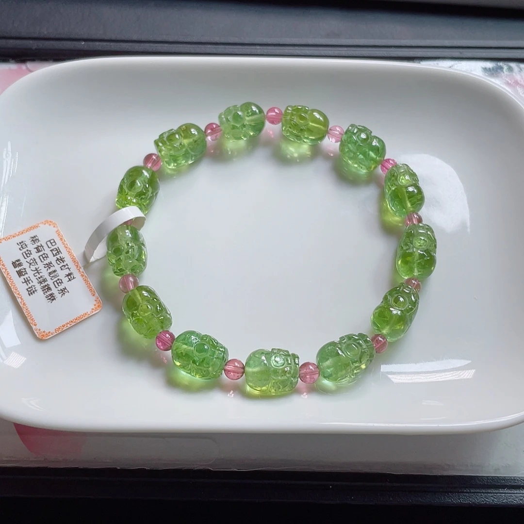 未镶嵌手链碧玺碧玺手链