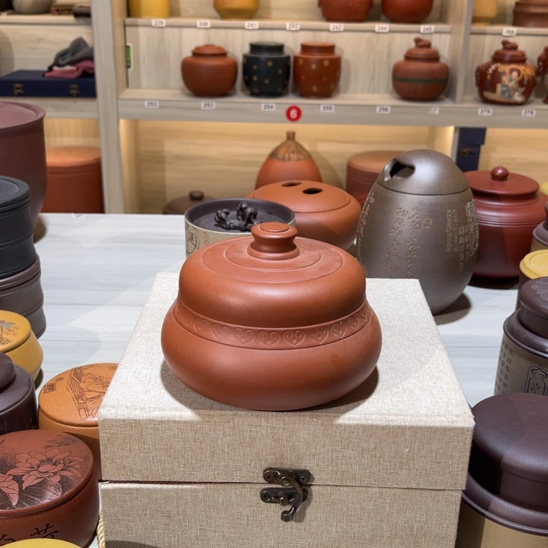 紫砂茶叶罐紫砂的制作