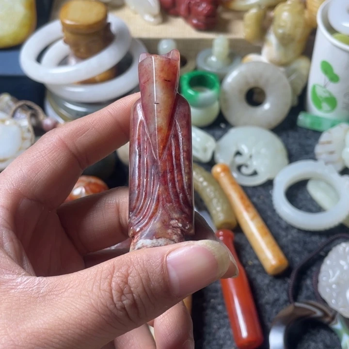 和田玉未镶嵌吊坠(不含链)