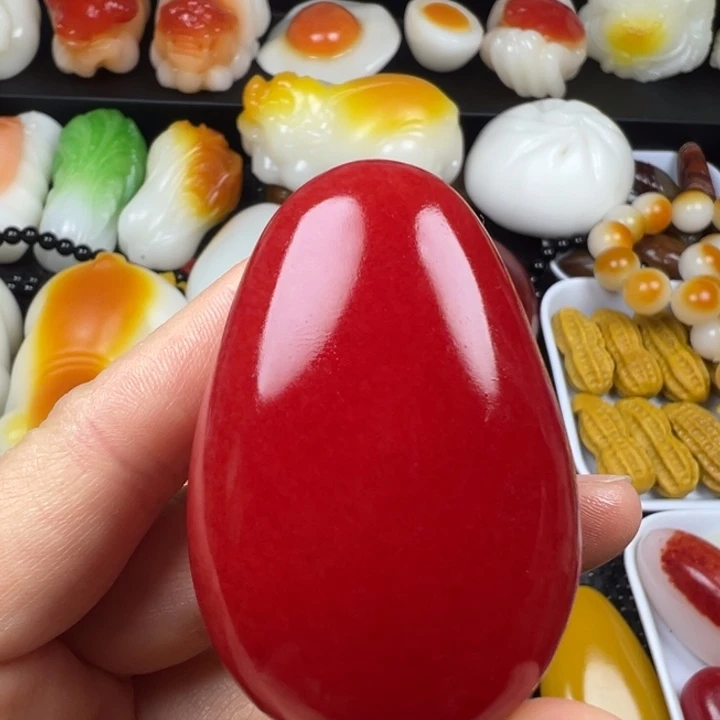 新疆戈壁五彩石金丝