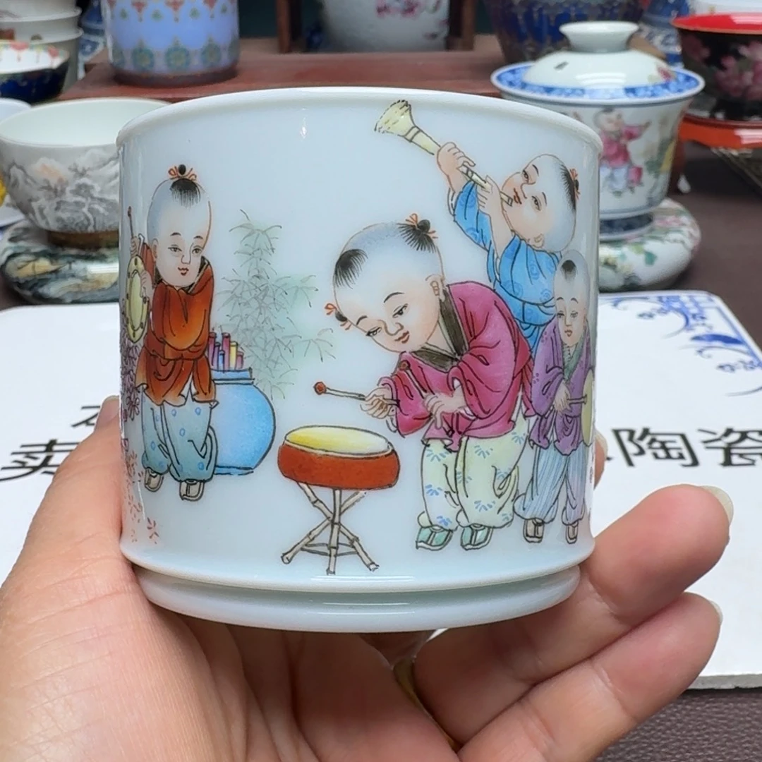 景德镇手工手绘展示