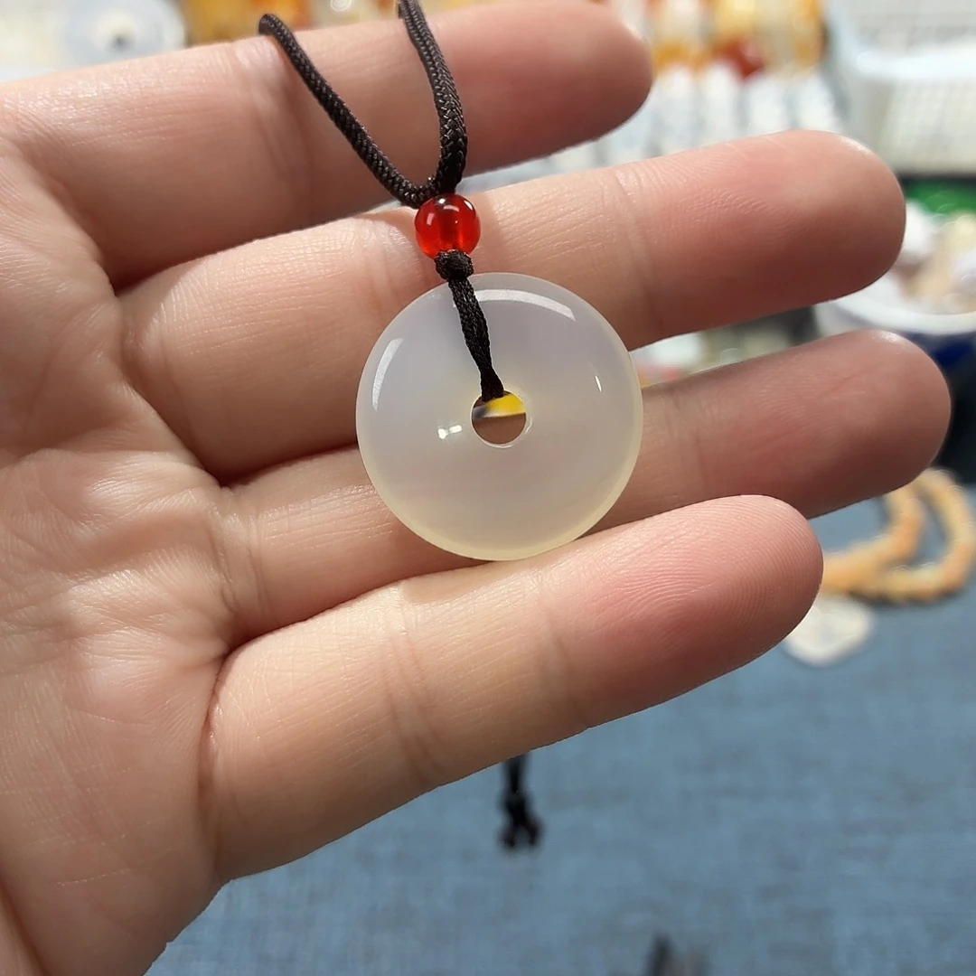 玛瑙/玉髓合金颈饰