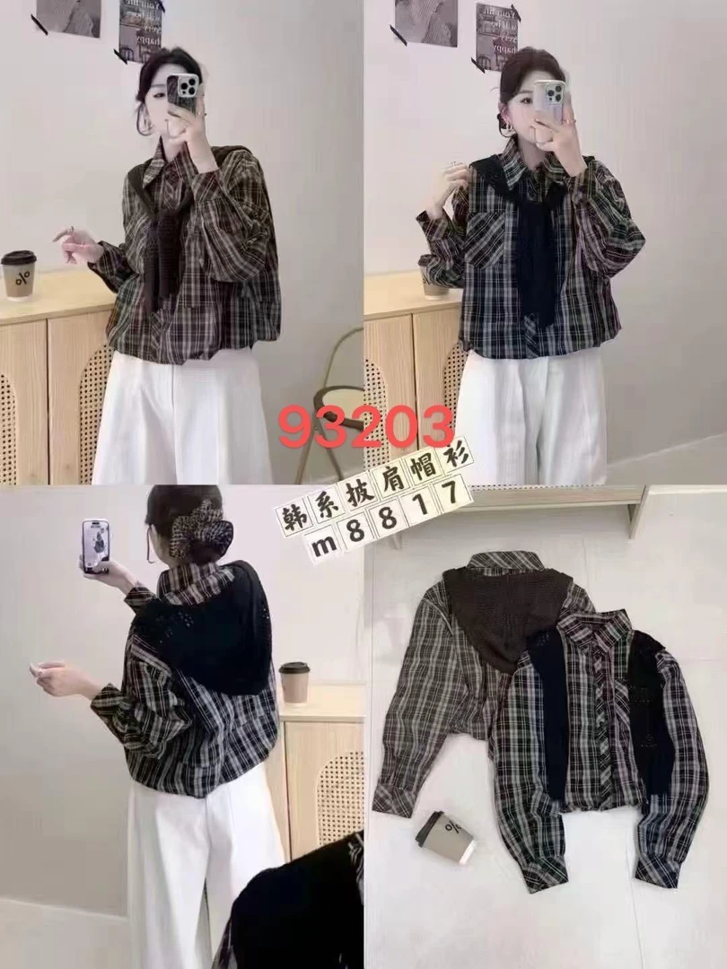 93203秋款新款女装衬衫