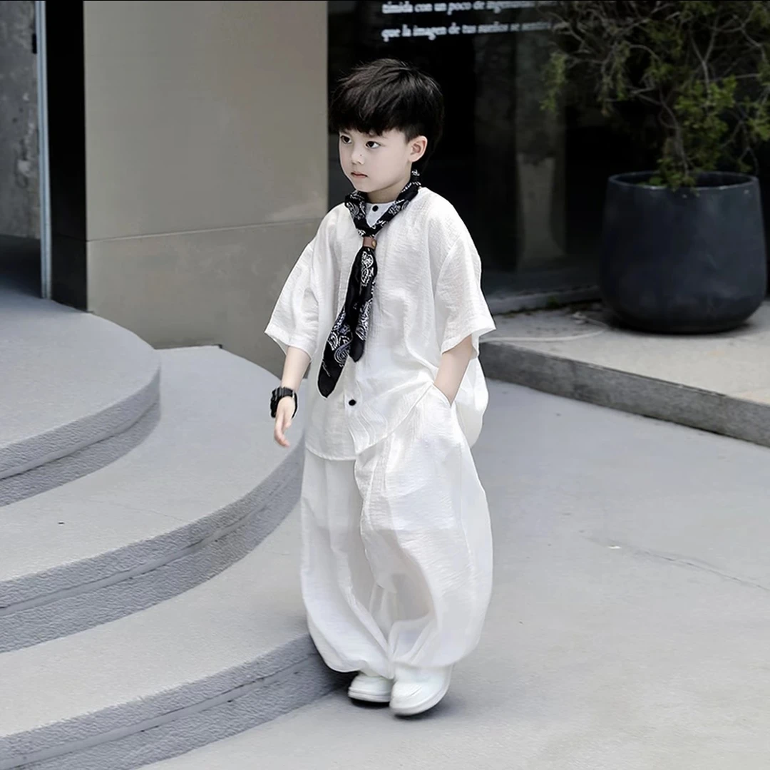 【云墨书香】2025清凉版新中式夏季新款汉服设计师款国风套装