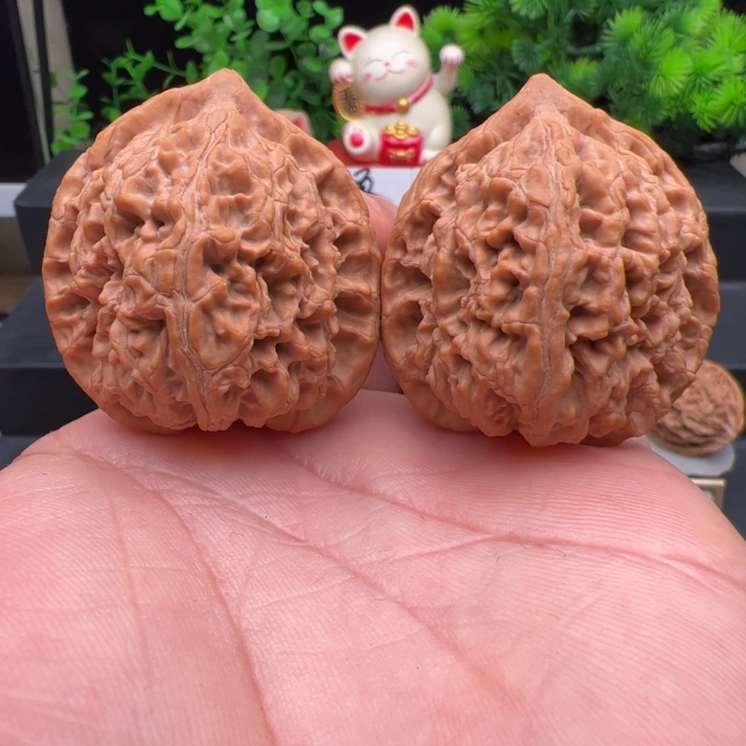 把件文玩核桃老款水龙纹，尺寸41