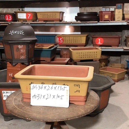 紫砂紫砂花盆包邮