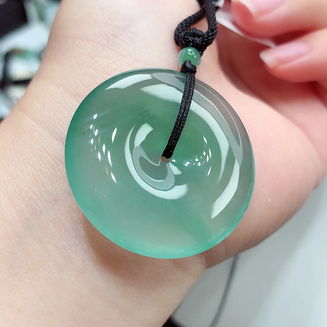 颈饰未镶嵌翡翠翡翠，34.2/6