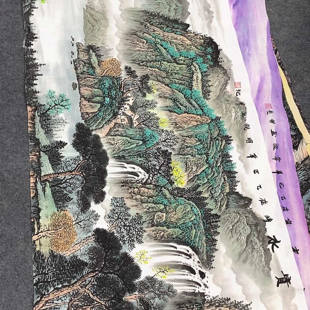 国画国画手绘作品