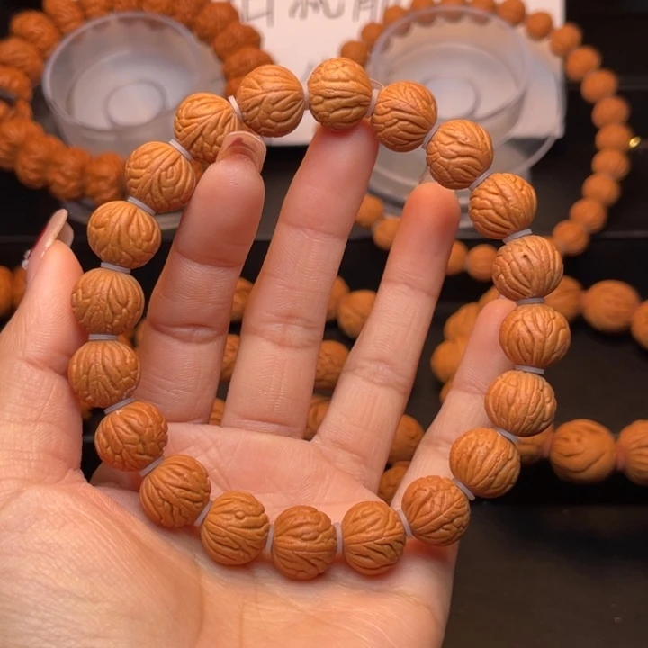 桃核手串北**夏1.3尺寸聚宝盆（10号链接）