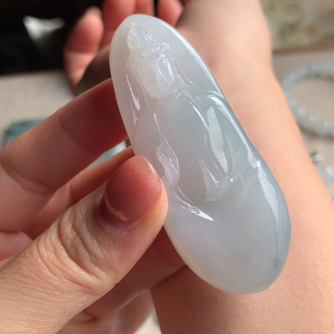 翡翠未镶嵌吊坠(不含链)翡翠