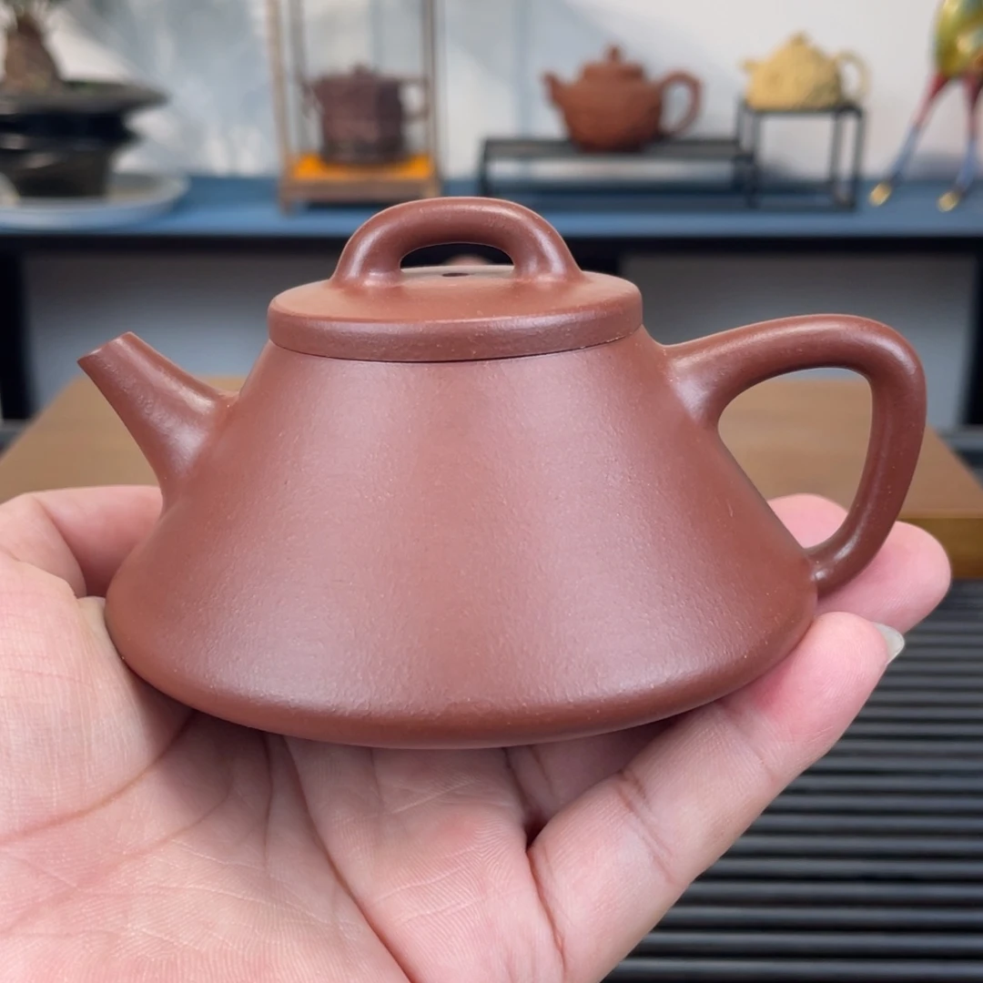 紫砂茶壶中槽青纳瓢180cc