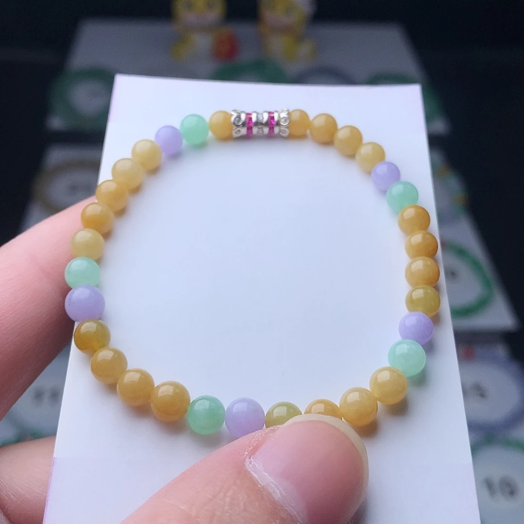翡翠未镶嵌手链翡翠