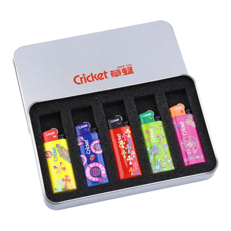 一次性防爆耐高温短款砂轮打火机个性创意适合送男女礼物【礼盒装】