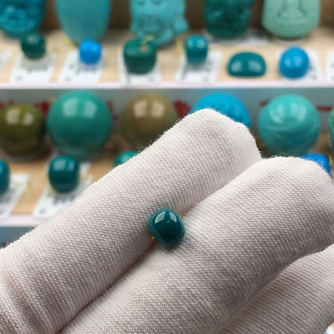 绿松石未镶嵌配饰6.6-5.6