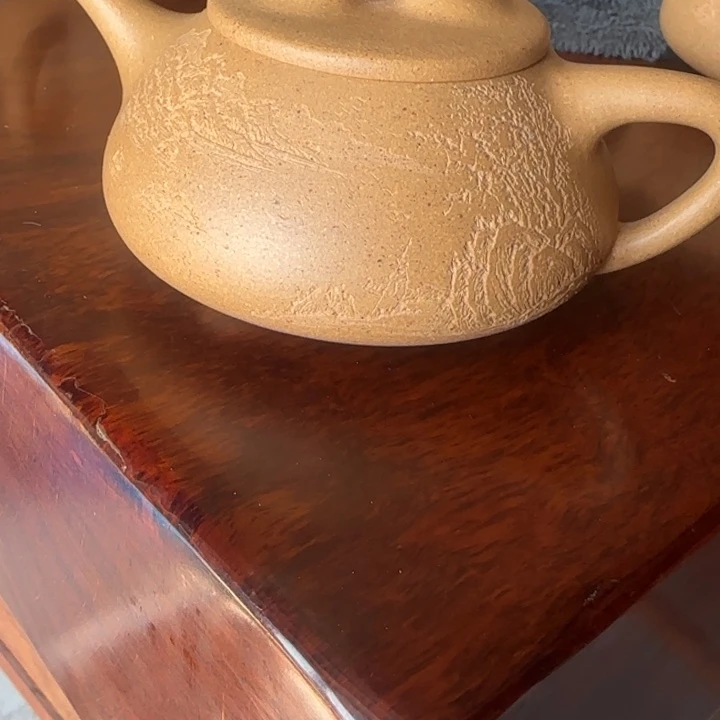 紫砂茶壶黄金段满瓢180c c