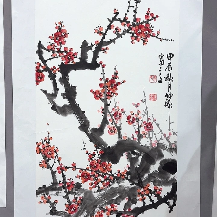 国画亲笔手绘放心去藏