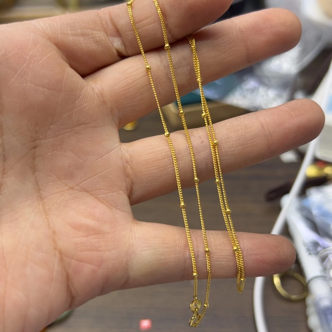 吊坠925银链子1323