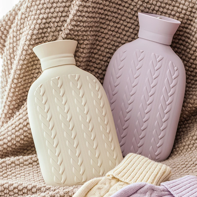 热水袋注水办公室暖手宝灌水热敷袋女生暖被窝暖脚神器硅胶暖水袋