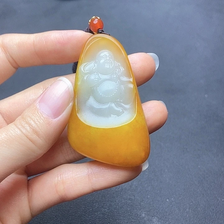 和田玉挂件未镶嵌N