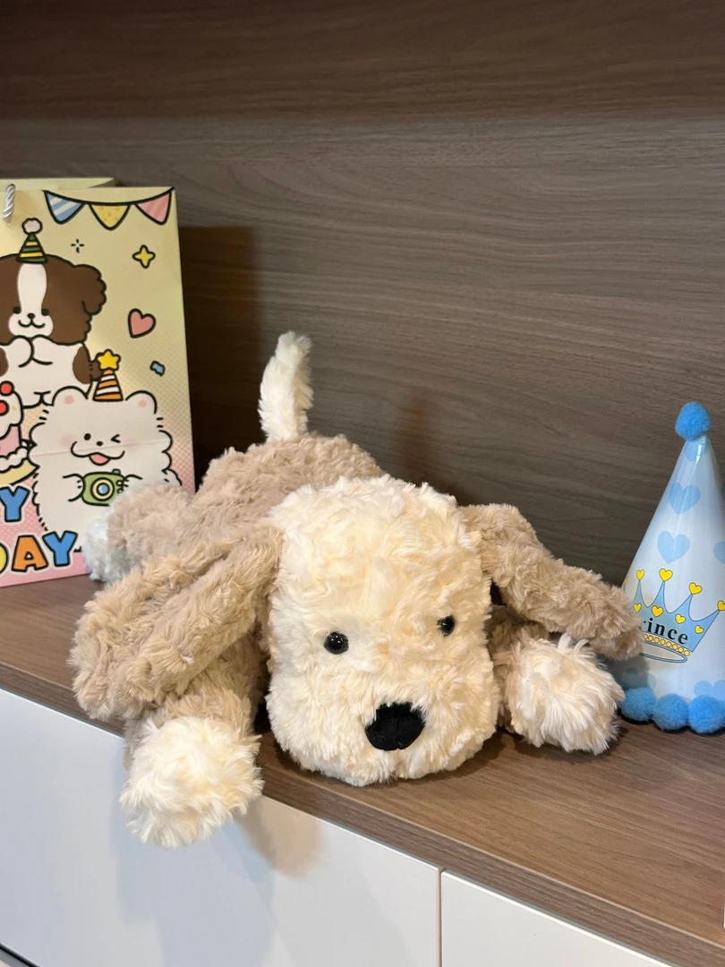 正品马尔济斯狗狗毛绒玩具可爱公仔小狗玩偶娃娃抱枕睡觉女生