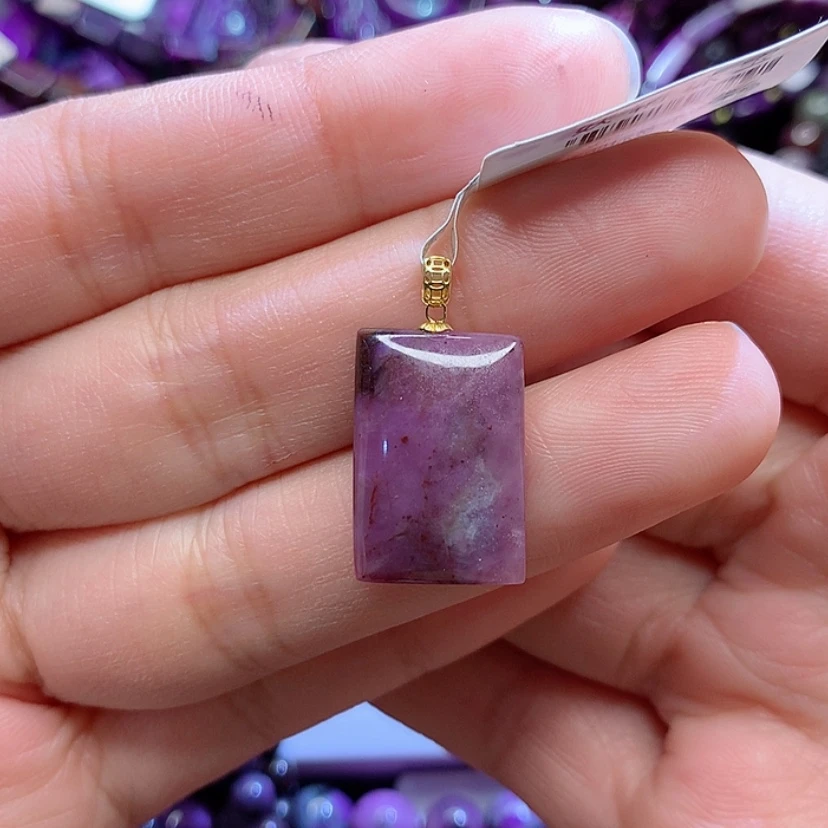 【闪购商品】苏纪石（舒俱来）吊坠18K金镶嵌