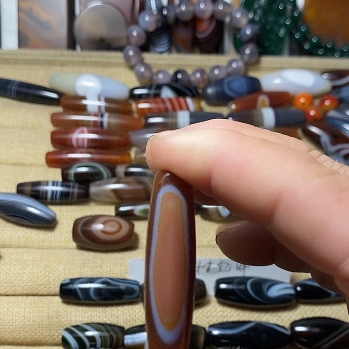 玛瑙/玉髓合金颈饰