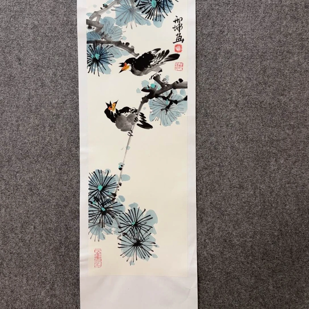 国画邢坤老师手绘作品