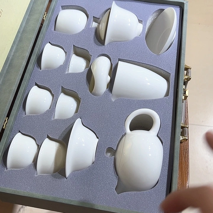 德化白瓷礼盒套装