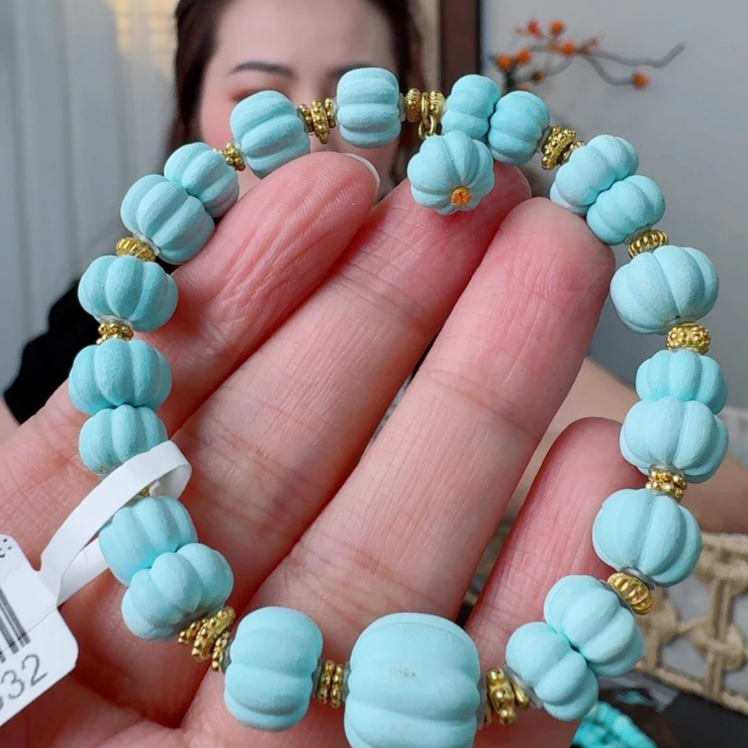 未镶嵌绿松石珠宝奇石