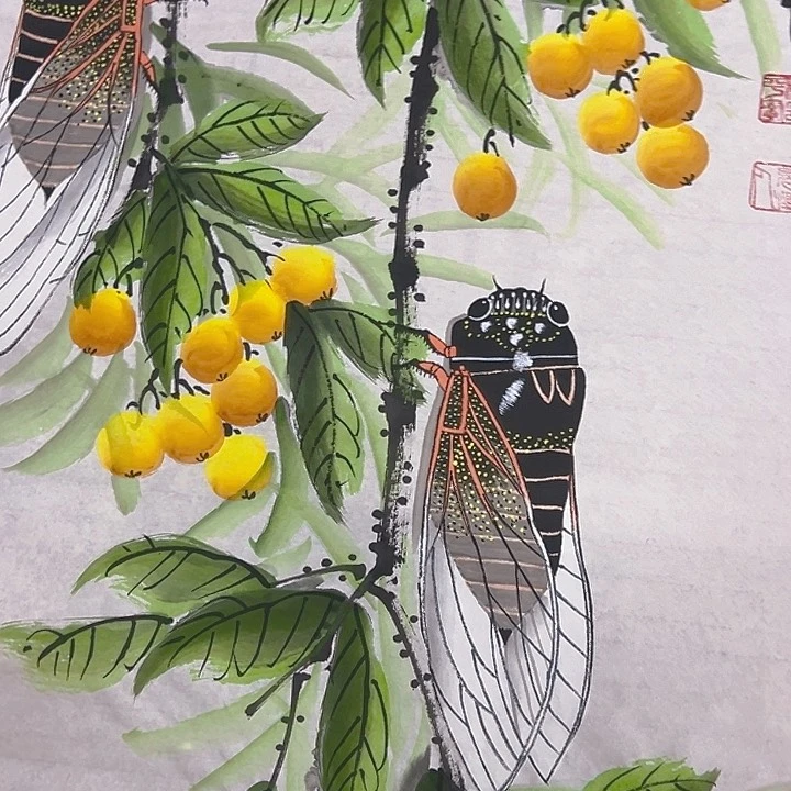 国画老师纯手工作品欣赏