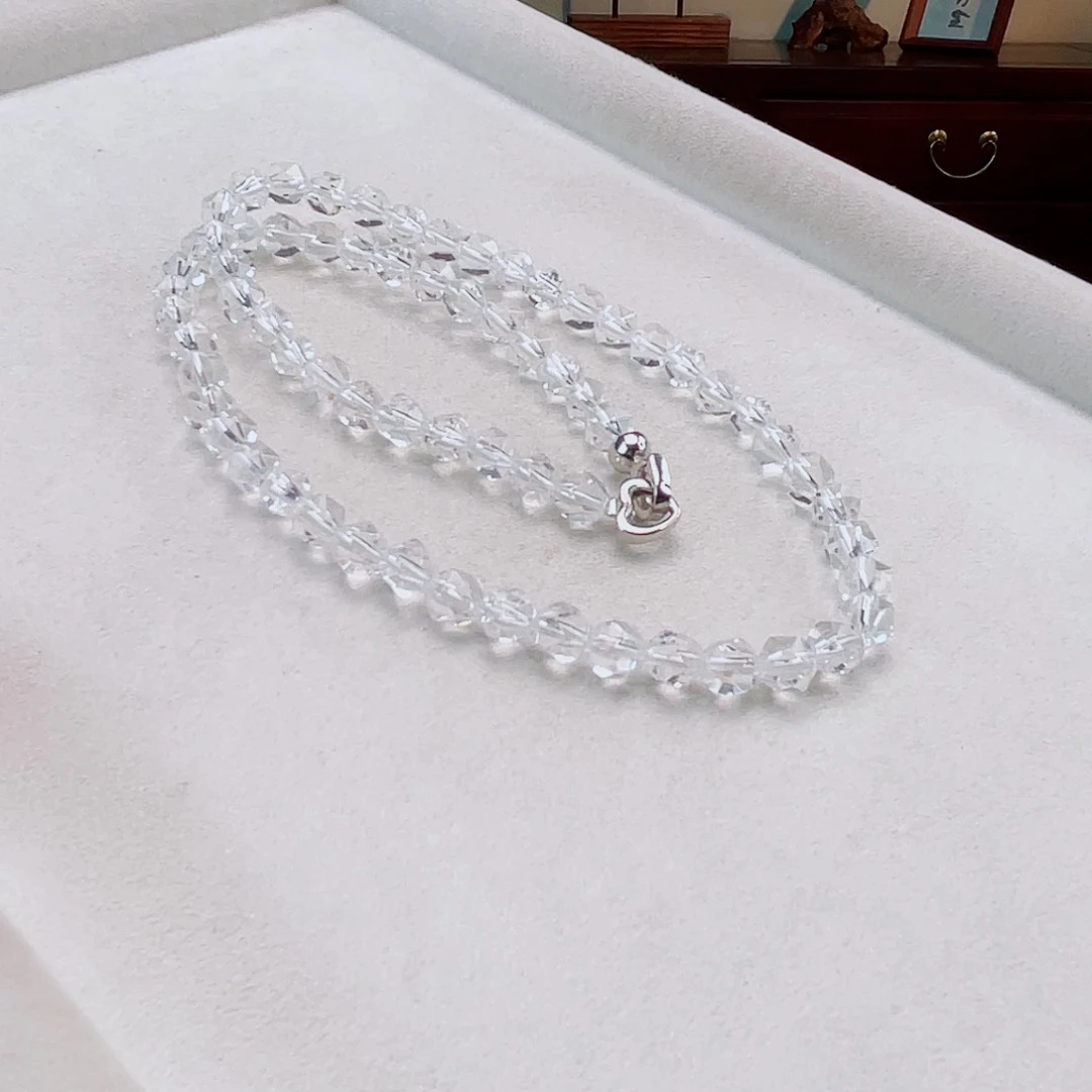 银S925镶嵌颈饰水晶水晶