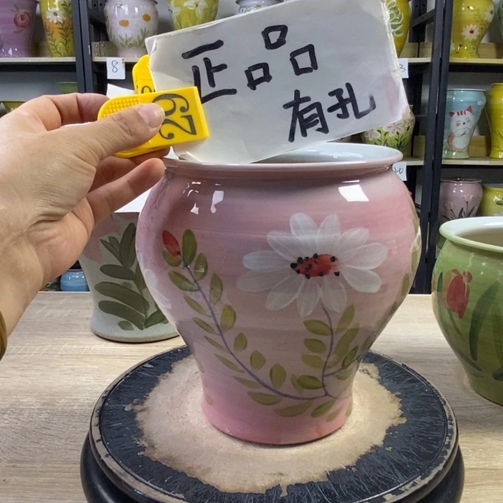 景德镇高温陶瓷花盆