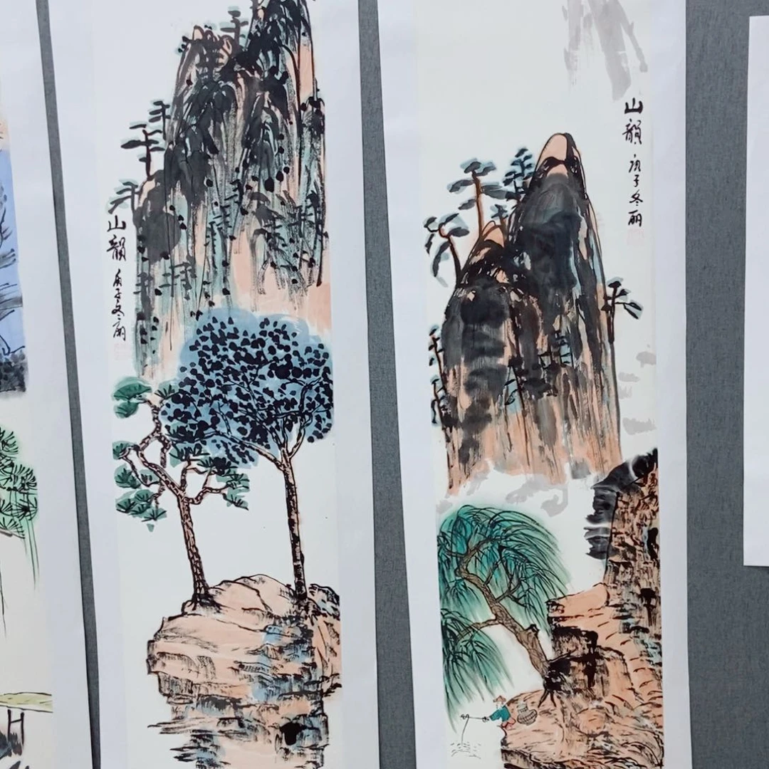 我***呀国画手写手绘国画作品21两个