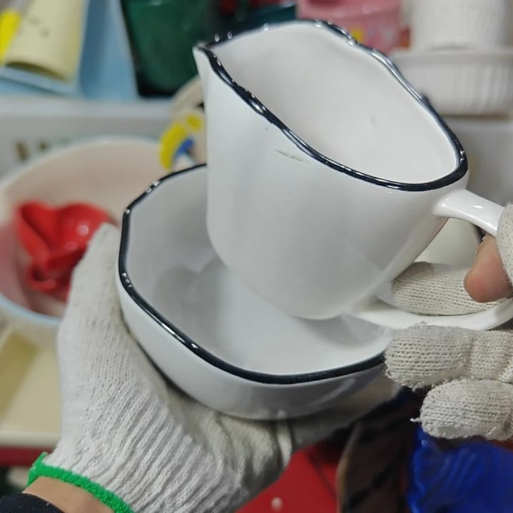 瓷杯子陶瓷餐具杯碗盘微瑕介意慎拍