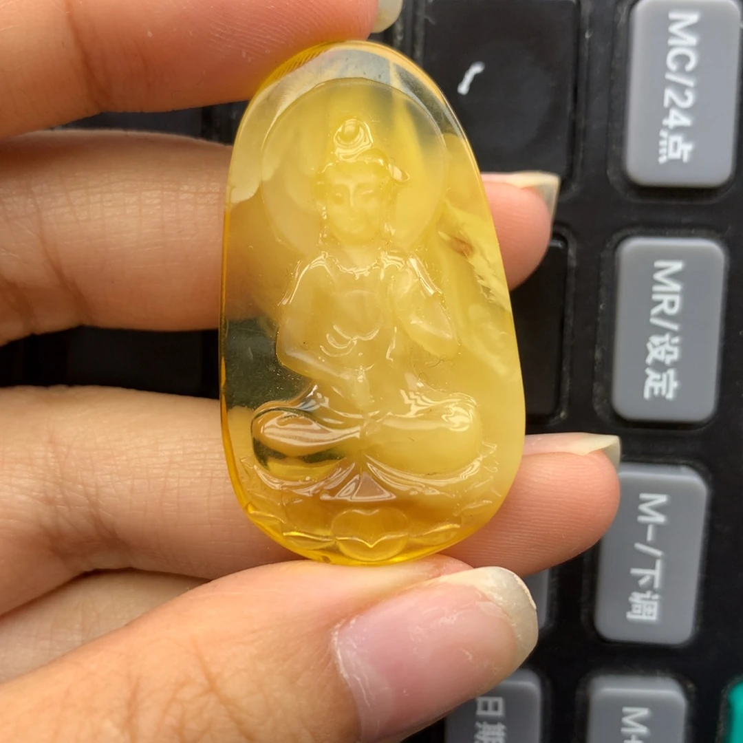 琥珀未镶嵌珠宝奇石
