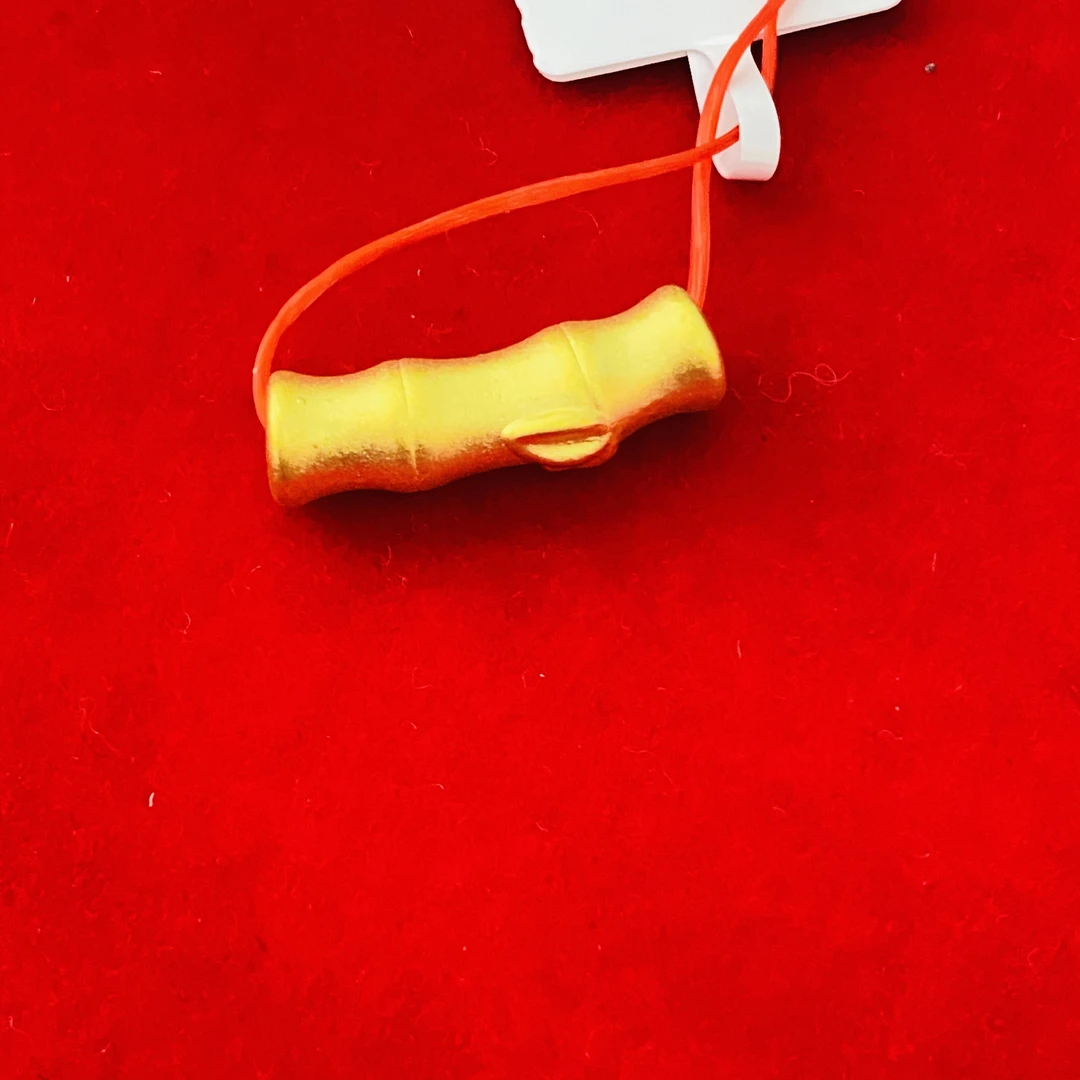 【夏夏专享】足金999饰品 竹节吊坠 1.37 GP