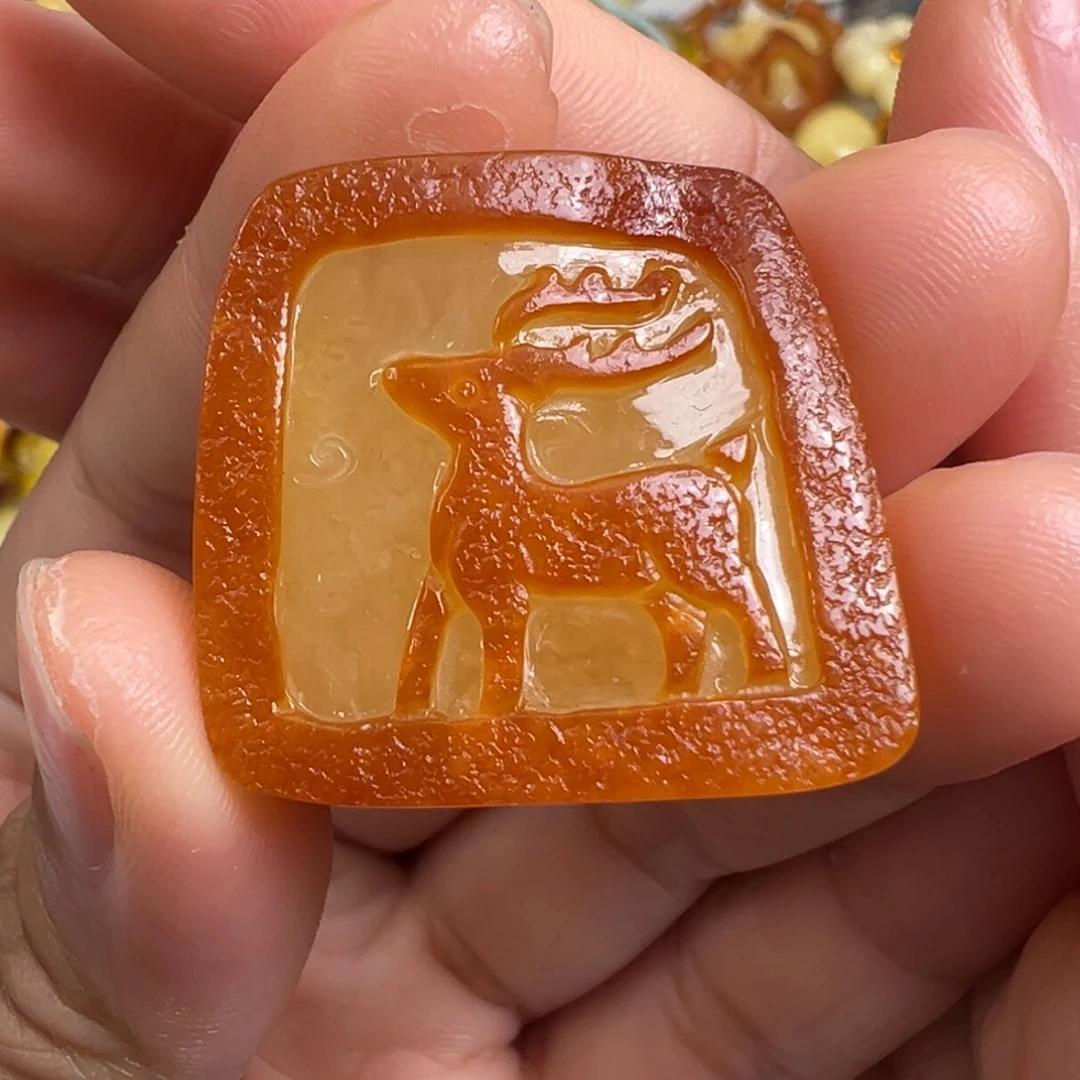 蜜蜡未镶嵌裸石蜜蜡