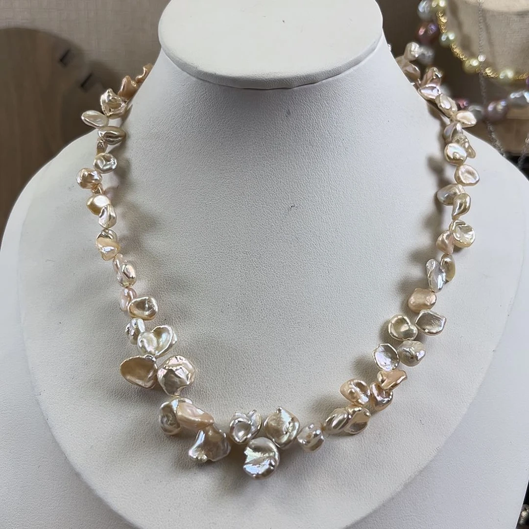 淡水珍珠项链未镶嵌多****宝【纯恬】