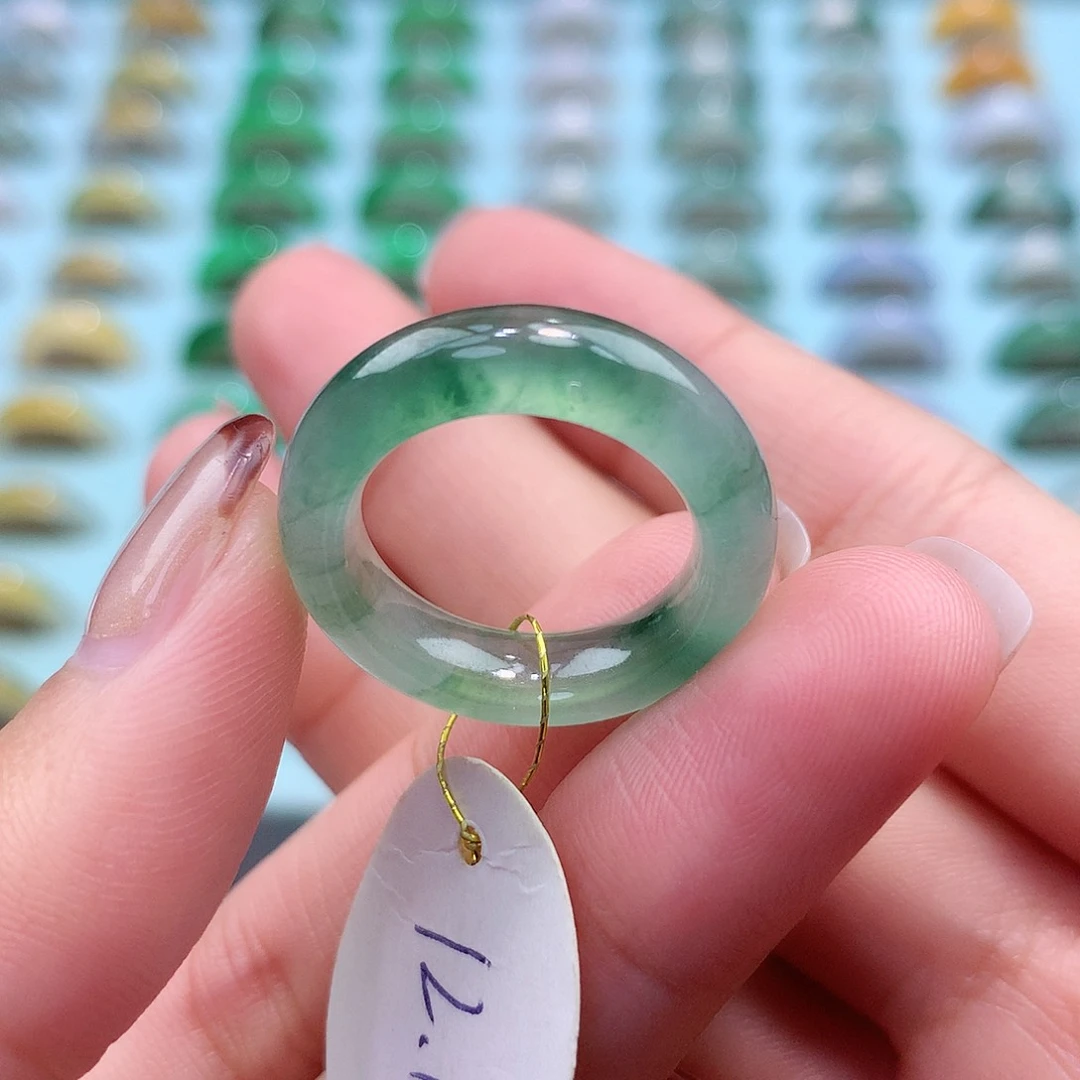 未镶嵌戒指翡翠1213圈