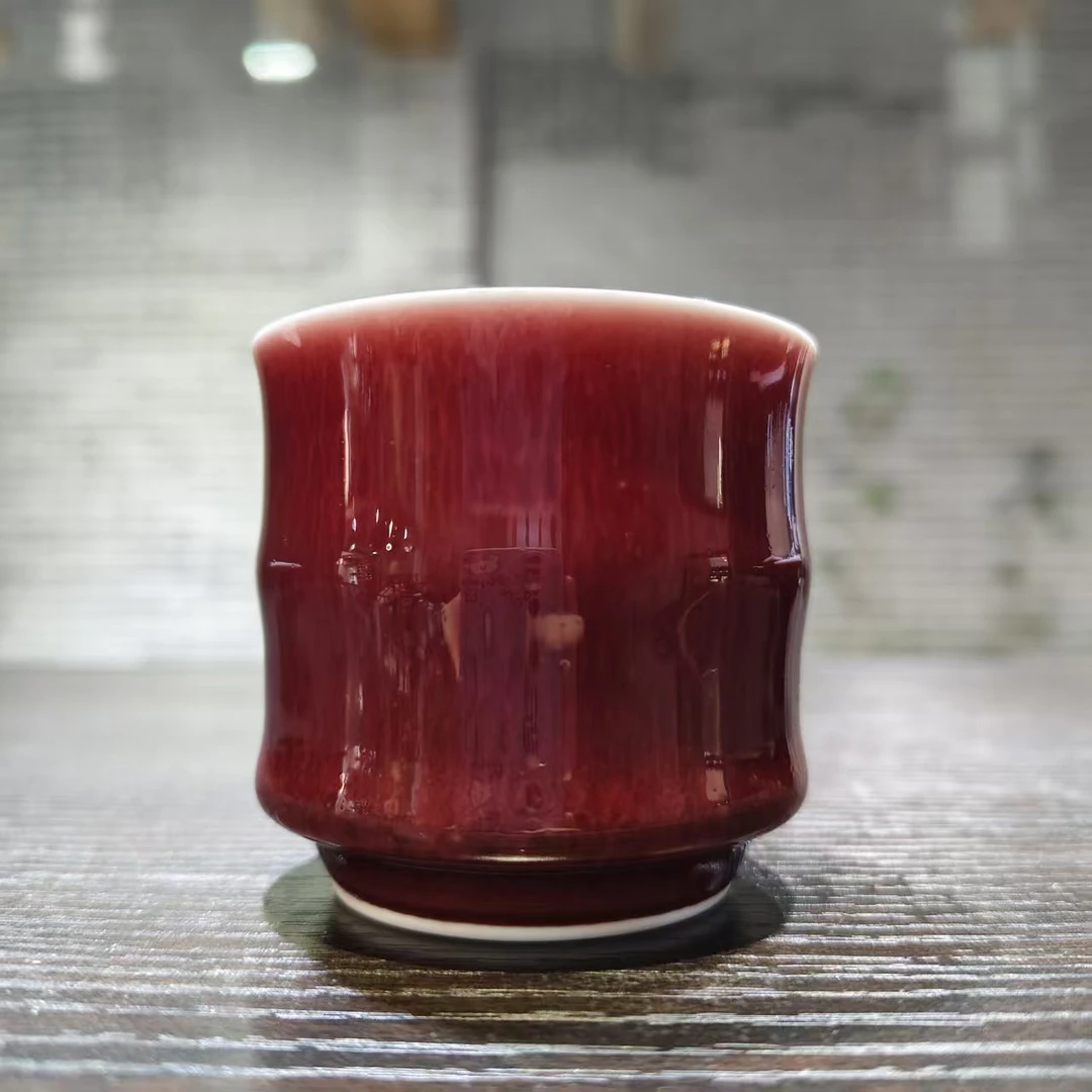 【闪购】郎红竹节杯微瑕