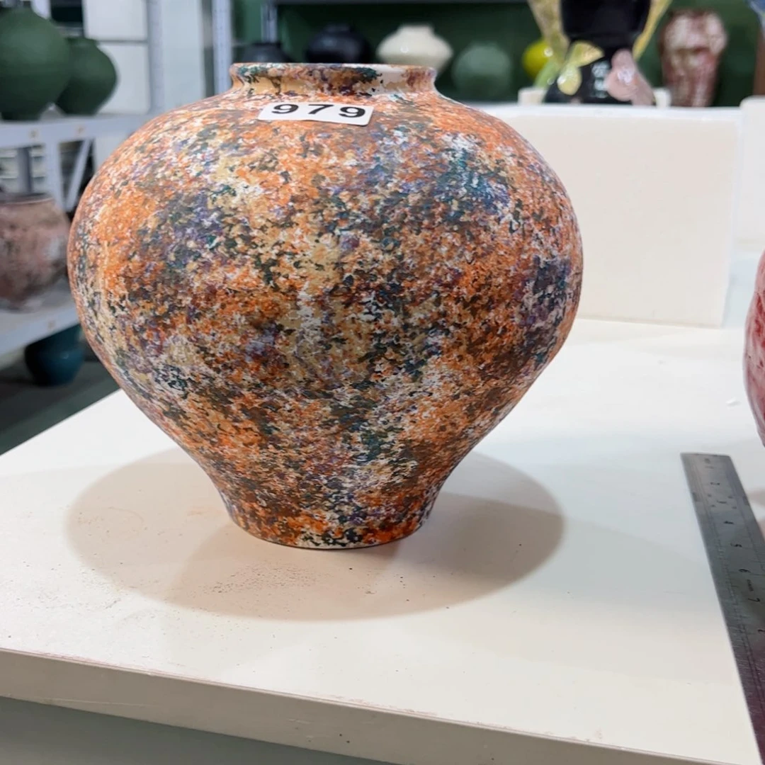 红陶v***y口7高21无孔